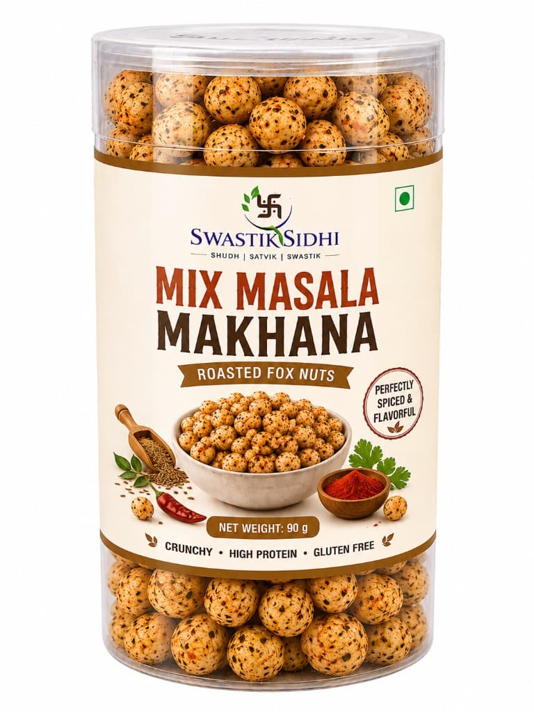 Makhana for weight loss — roasted fox nuts portion guide