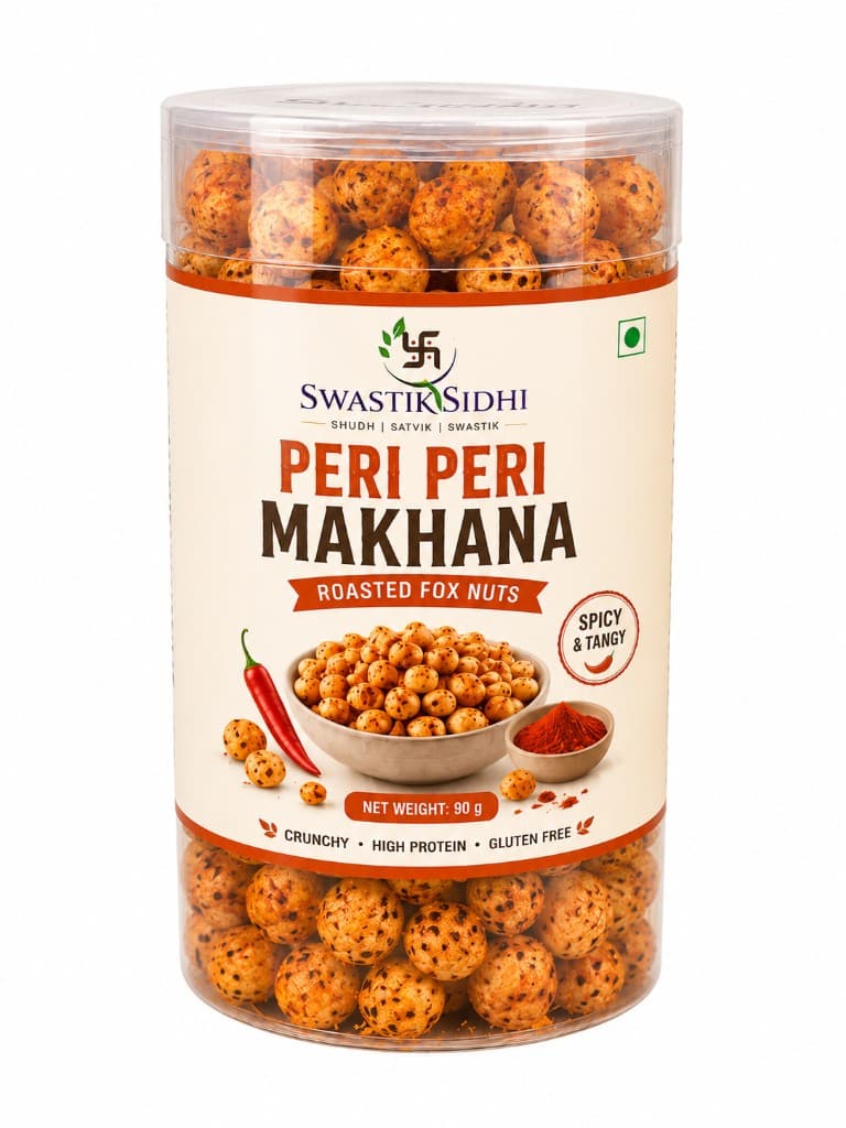 Swastik Sidhi roasted makhana — fox nuts nutrition guide