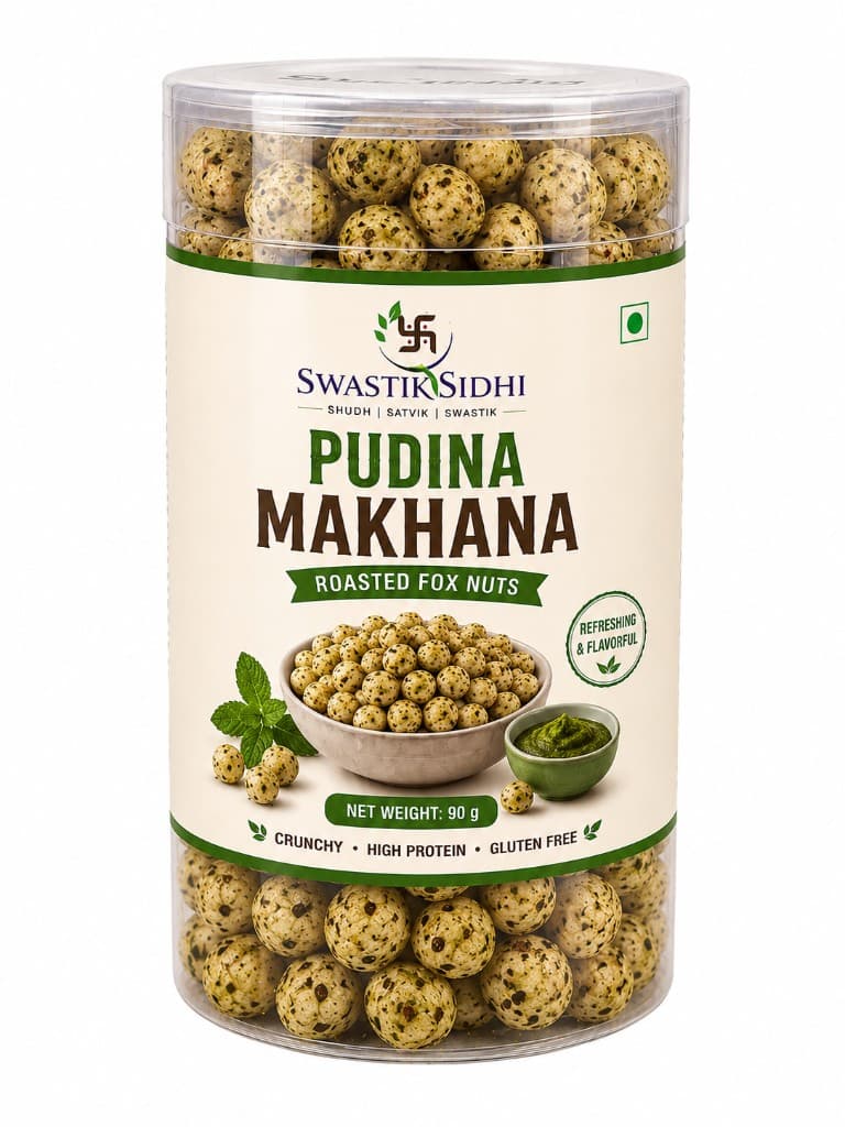 Swastik Sidhi Pudina Makhana 90g — Roasted Fox Nuts