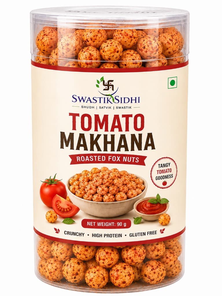 Swastik Sidhi Tomato Makhana 90g — Roasted Fox Nuts
